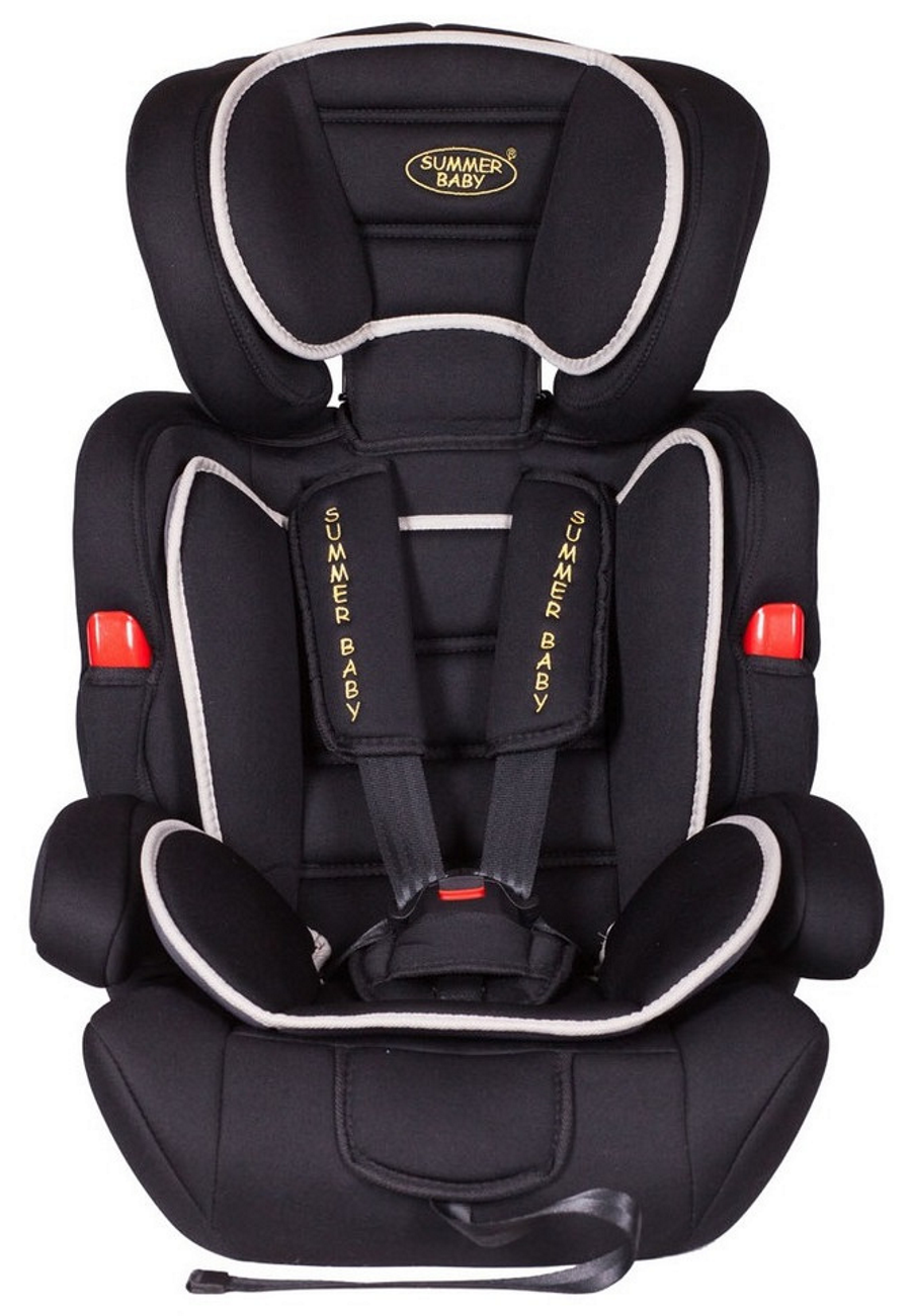 Scaun auto Profesional, BABY JOLIE COSMO IDL Collection, Pentru 3 grupe de greutate intre 9-36 Kg, Format din doua parti baza cu cotiere conturate si spatar, Tetiera reglabila, Echipat cu centura de siguranta cu prindere in 5 puncte, Negru