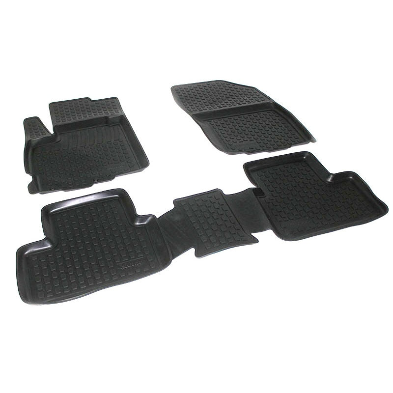 Covoare cauciuc stil tavita, material antiaderent, cauciuc moale CITROEN C4 AIRCROSS 2012->
