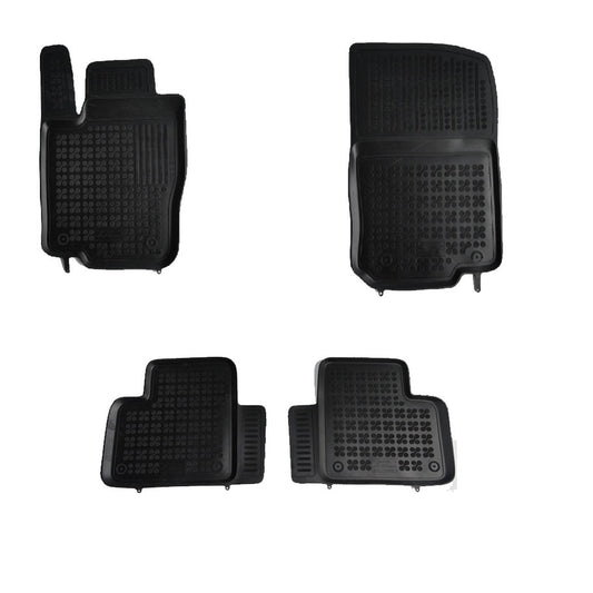 Covorase premium LUX interior cauciuc Mercedes ML W166 dupa 2011