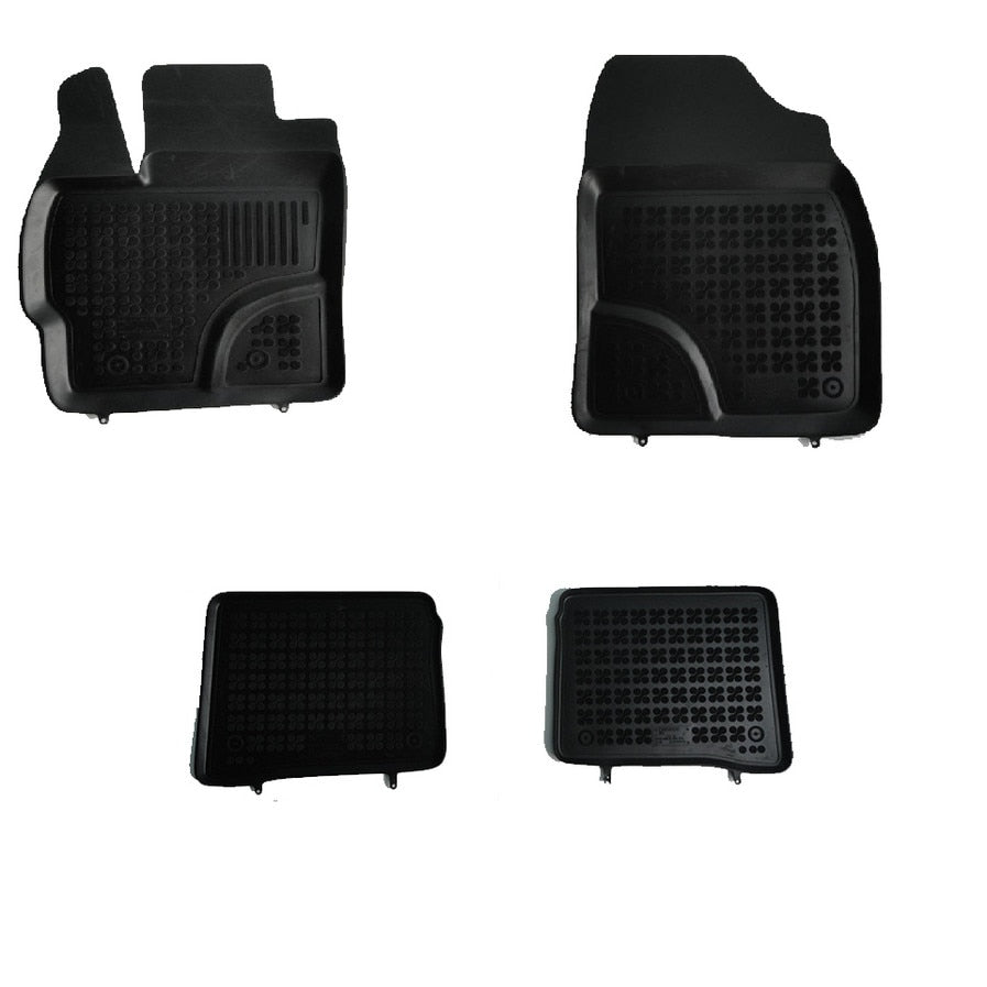 Covorase premium LUX interior cauciuc Toyota Prius II 2004 - 2010, material fara miros + odorizant auto cadou