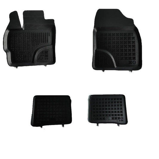 Covorase premium LUX interior cauciuc Toyota Prius II 2004 - 2010, material fara miros + odorizant auto cadou