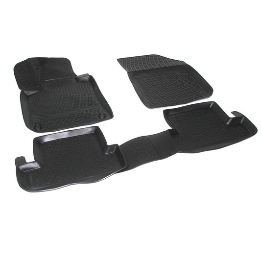 Covoare cauciuc stil tavita, material antiaderent, cauciuc moale PEUGEOT 308 2008-2013