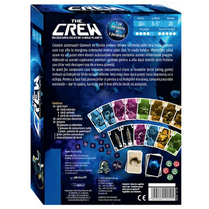 Joc de Societate The Crew - in cautarea celei de-a noua planete idealSTORE, Joc de Strategie, Joc Cooperativ, Aveti de Indeplinit 50 de Misiuni Diferite, Comunicarea este Esentiala