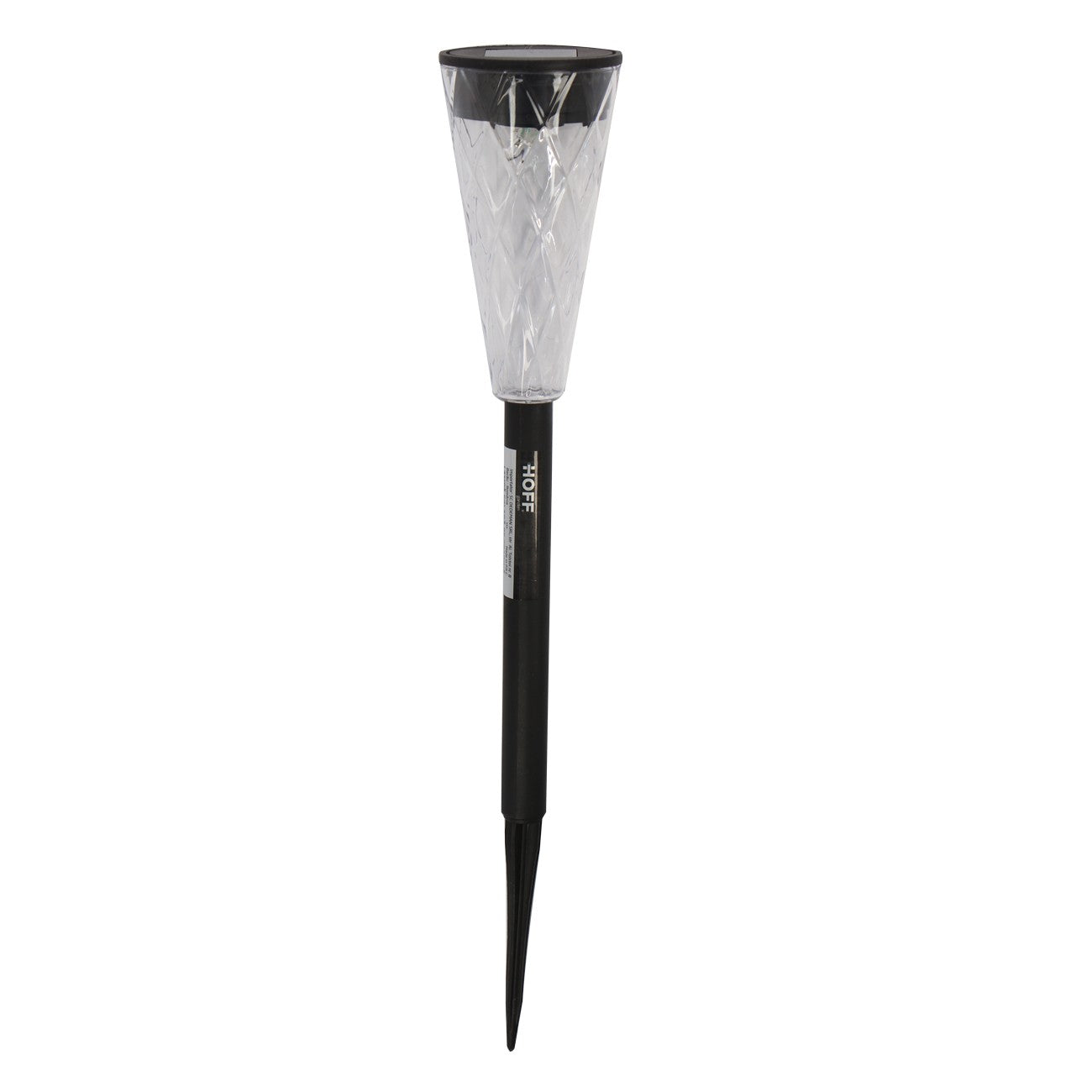 Lampa solara pentru gradina IDL, Diametrul de 68 mm si inaltimea de 365 mm, Modelul este realizat din Platsic, Prevazuta cu LED de culoare alba si acumulator 1 AAA 600mAh, Principalul avantaj este ca nu veti consuma curent electric