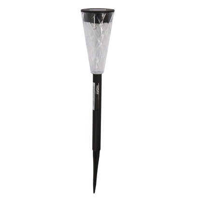 Lampa solara pentru gradina IDL, Diametrul de 68 mm si inaltimea de 365 mm, Modelul este realizat din Platsic, Prevazuta cu LED de culoare alba si acumulator 1 AAA 600mAh, Principalul avantaj este ca nu veti consuma curent electric