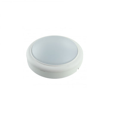 Aplica idealSTORE CRIDO COLLECTION, Structura din plastic, Dotat cu sursa LED pentru o putere maxima 15W, Dimensiuni 180 x 180 x 75 mm, Grad de protectie IP44, Design simplu