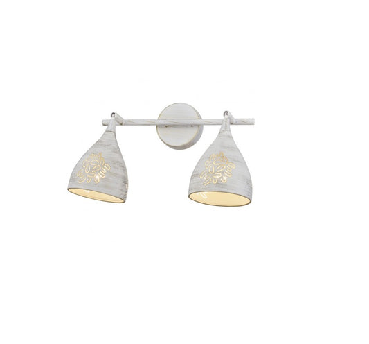 Aplica pentru interior idealSTORE CONNOR COLLECTION, Structura si doua abajururi din metal, Dimensiuni 300 x 210 x 200 mm, Dotat cu doua surse cu dulie E14 pentru o putere maxima de 2 x 40W, Echipata cu grad de protectie IP20, Design modern