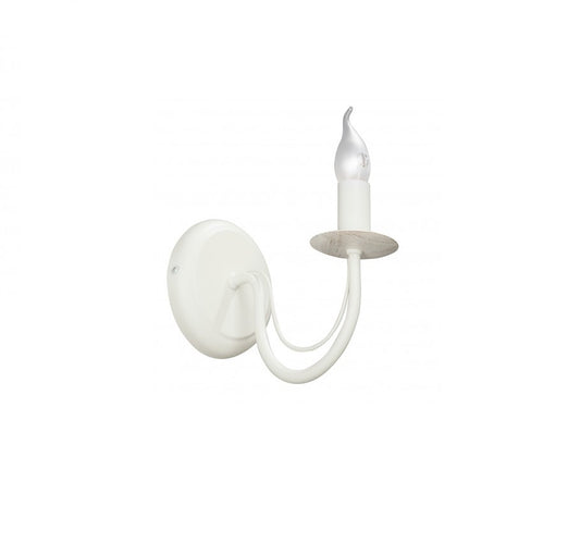 Aplica pentru interior idealSTORE NEVIS COLLECTION cu structura metalica, Dimensiuni 120 x 200 x 220 mm, Dotat cu o sursa cu dulie E14 pentru o putere maxima de 60W