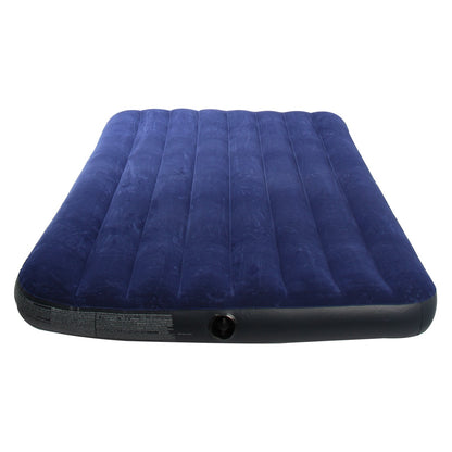 Saltea gonflabila IDL pentru camping Easy Camper, Pentru 2 persoane, Dimensiune 191 x 137 x 22 cm, Material Vinil, Culoare Albastra