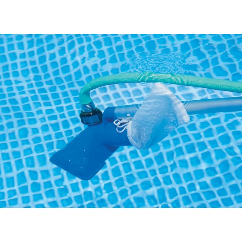 Kit intretinere piscina idealSTORE Master Pool, Include perie, plasa, maner telescopic