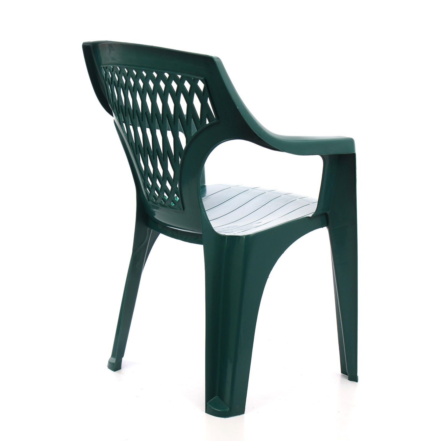 Scaun pentru gradina IDL Yowa, 41x56x82cm, Realizat din plastic de inalta calitate, Rezistent la actiunea razelor UV si conditiilor atmosferice nefavorbaile, Permite adaptari creative si inovatoare oriunde si oricand, Culoare-Verde