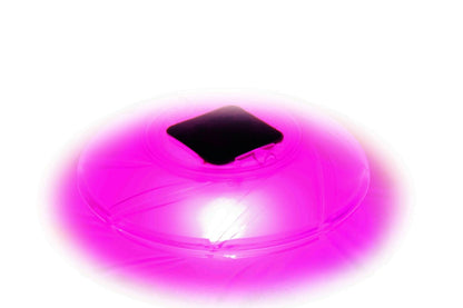 Lampa solara Flotanta pentru Piscina IDL, Dimensiuni: 63 x 32 x 43 cm, Adauga o stralucire aparte piscinei dumneavoastra, in serile de vara, Contine o serie de lumini alternante, multicolore, cu timp de functionare 8 ore