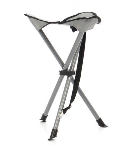 Scaun pescar pliant IDL Fish Green, Cu strucutura metalica, Dimensiuni 31x31x43cm, Materialul asigura calitati cum ar impermeabilitatea si prevenirea acumularii de murdarie intre fibre, Culoare-Gri