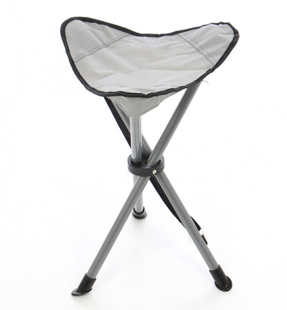 Scaun pescar pliant IDL Fish Green, Cu strucutura metalica, Dimensiuni 31x31x43cm, Materialul asigura calitati cum ar impermeabilitatea si prevenirea acumularii de murdarie intre fibre, Culoare-Gri