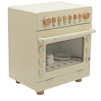 Masina de Spalat Vase Cleen Wish idealSTORE pentru copii, Dimensiuni 30 x 24 x 34,5 cm, Include 6 elemente Magnetice, 4 Farfurii, 2 Cani, Buton pentru Lustruire, Spalare Fructe, Uscare, Mod ECO, Cronometru, Reglarea Temperaturii, ON/OFF