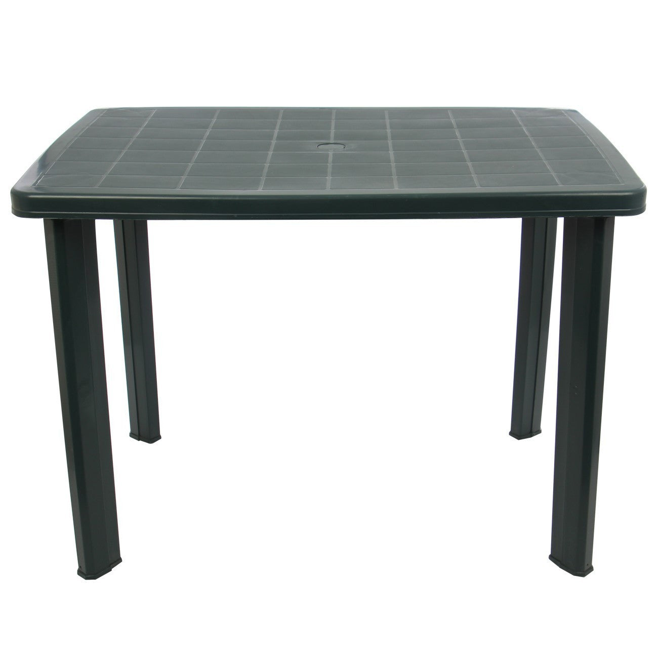 Set masa pentru Gradina, Verde cu 4 SCAUNE, 100x70x72cm, Realizat din plastic de inalta calitate, rezistent la UV