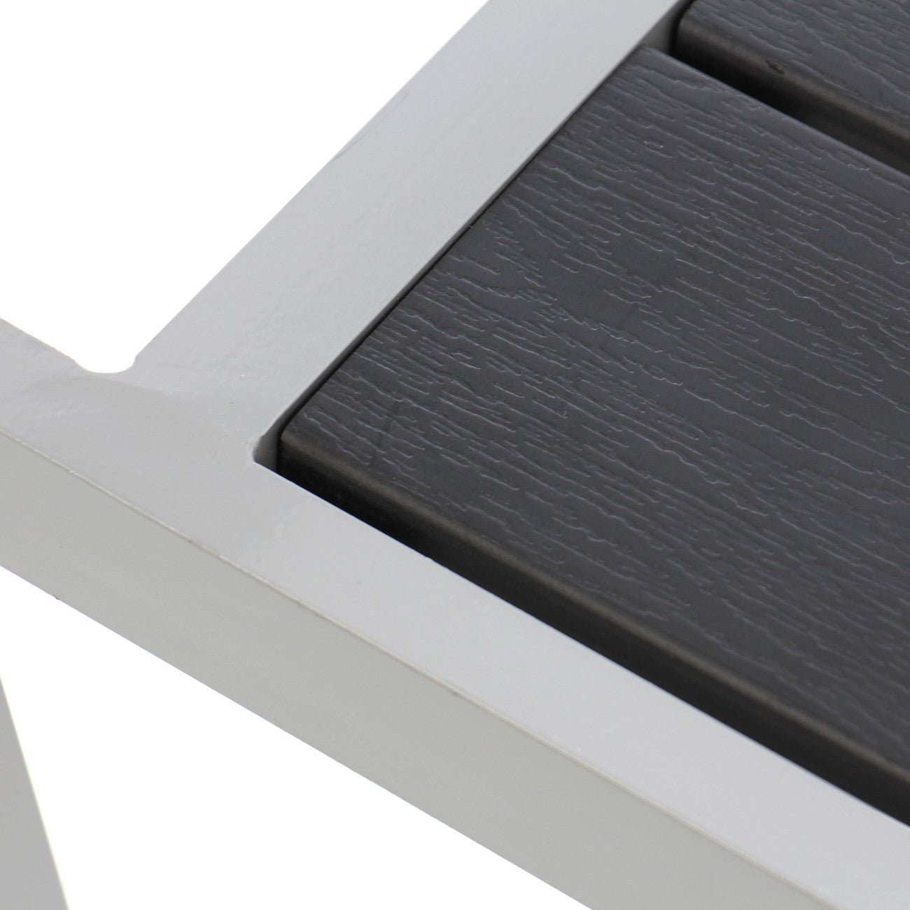 Scaun pentru gradina IDL CRYSTAL, 57x55x89cm, Realizat din Metal+Plastic de inalta calitate, Ultra-Rezistent la actiunea razelor UV, Ofera un confort desavarsit, Design modern si minimalist, Culoare-Negru