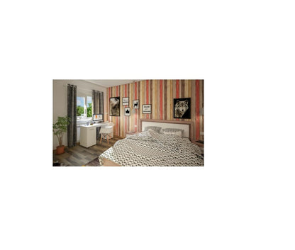 Birou calculator SMART idealSTORE DIMENSIUNI: 135 x 75.5 x 50 cm, Material PAL MELAMINAT, Prevazut cu 2 rafturi si 4 sertare, Finisaj ALB MAT