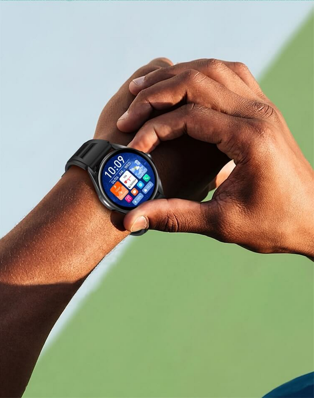 Ceas SmartWatch Delta Pro idealSTORE, Ecran Tactil AMOLED 1 '43', Android/IOS, Difuzor, Apel Bluetooth, Alarma, Vreme, Asistent vocal, Fitness Tracker, Functie Feminina, Monitorizare ritm cardiac, Tensiune Arteriala, Oximetru SpO2, Multi Sport, Black