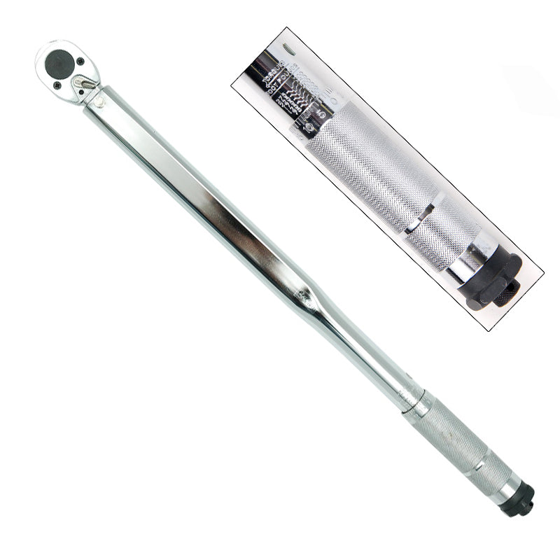 Cheie Dinamometrica mutifunctionala idealSTORE, Are o constructie solida din otel Cuplu minim 28 Nm, Maxim 210 Nm, cutie depozitare, Poate fi utilizata pentru piulite patrate, hexagonale si suruburi cu carlig Reglare lock-unlock