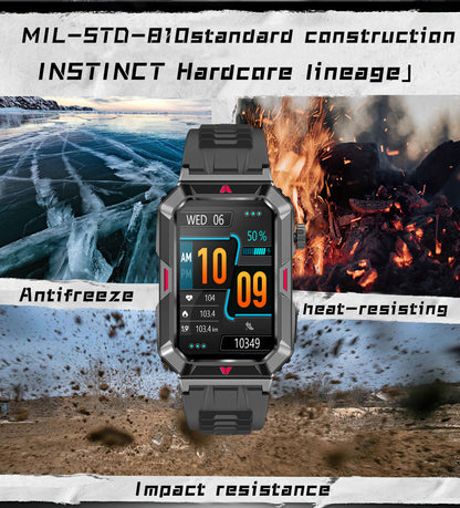 Ceas SmartWatch Dinamic Evolution idealSTORE, Ecran LCD color 1,57 inch, Monitorizare Ritm Cardiac, Tensiune Arteriala, Multi Sport, Vreme, Fitness Tracker, Functie Feminina, Life Waterproof, Notificari, Apel Bluetooth, Android/IOS, Control Muzical