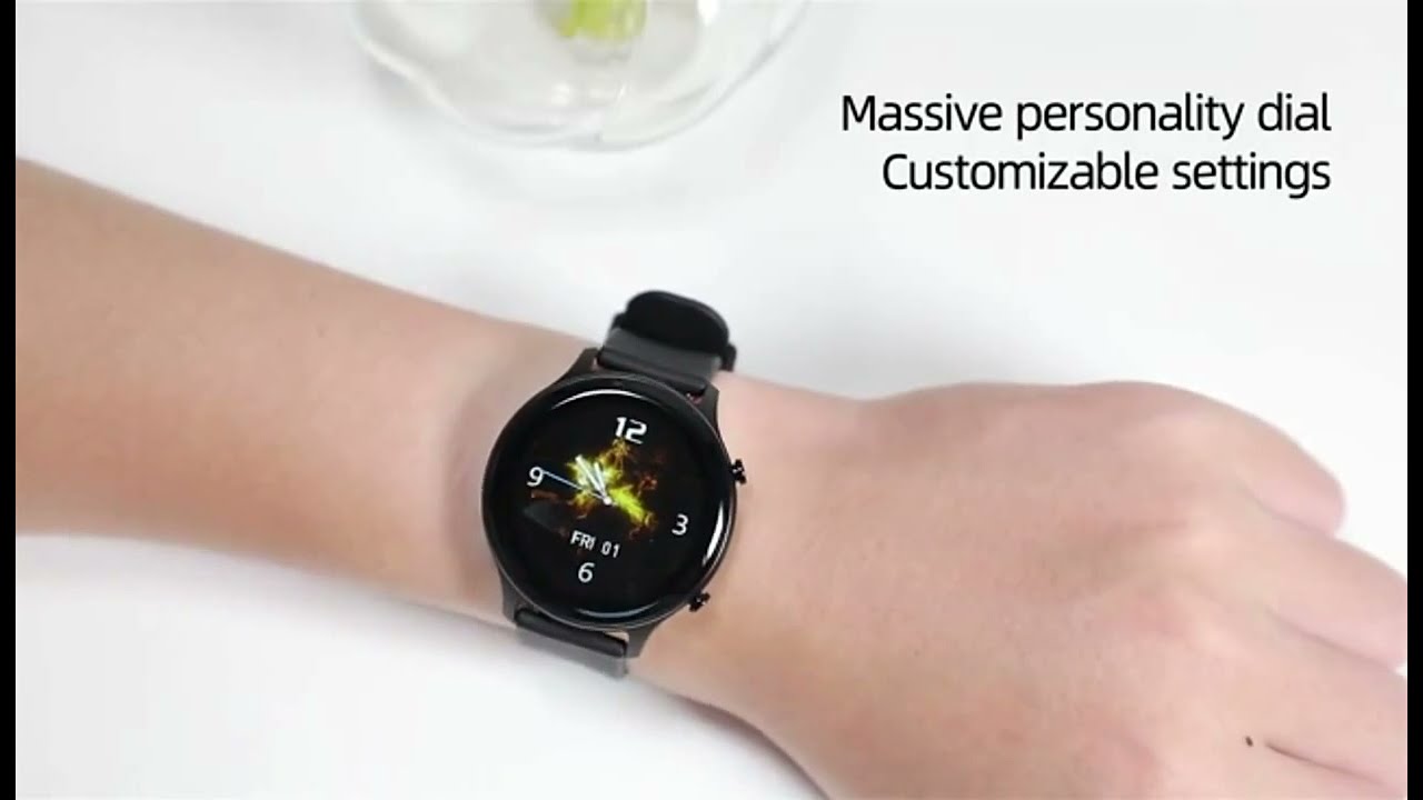 Smartwatch idealStore ActivSport, Ecran HD Curbat, Moduri Sport, Functii de Monitorizare a Sanatatii, Bratara Silicon, Negru