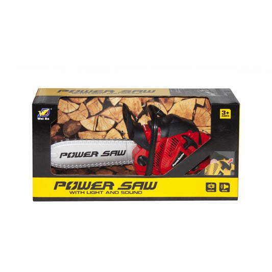 Drujba de Jucarie idealSTORE, Dimensiuni 37 x 10 x 15 cm, Dezvolta creativitatea prin jocul de rol, Sunete realiste, Creaza o activitate unica, Functionalitate pe baterii, Negru-Rosu