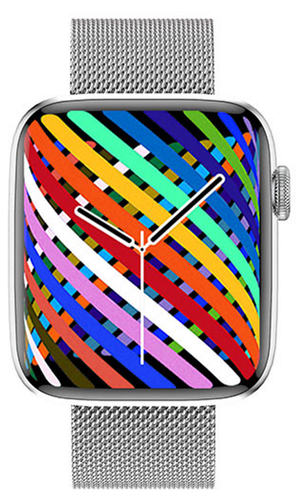 Smartwatch idealStore SportApple, Echipat cu Difuzor si Microfon, Efectuare Apeluri, Traseu GPS, mod multiSport, Senzor Ritm Cardiac, Tensiune, Nivel Oxigen, Ecran Curbat, Curea Metalica Silver