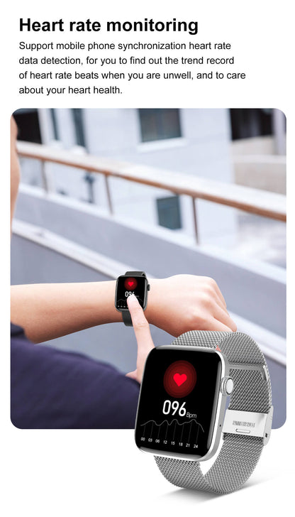 Smartwatch idealStore SportApple, Echipat cu Difuzor si Microfon, Efectuare Apeluri, Traseu GPS, mod multiSport, Senzor Ritm Cardiac, Tensiune, Nivel Oxigen, Ecran Curbat, Curea Metalica Silver