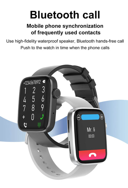 Smartwatch idealStore SportApple, Echipat cu Difuzor si Microfon, Efectuare Apeluri, Traseu GPS, mod multiSport, Senzor Ritm Cardiac, Tensiune, Nivel Oxigen, Ecran Curbat, Curea Metalica Silver