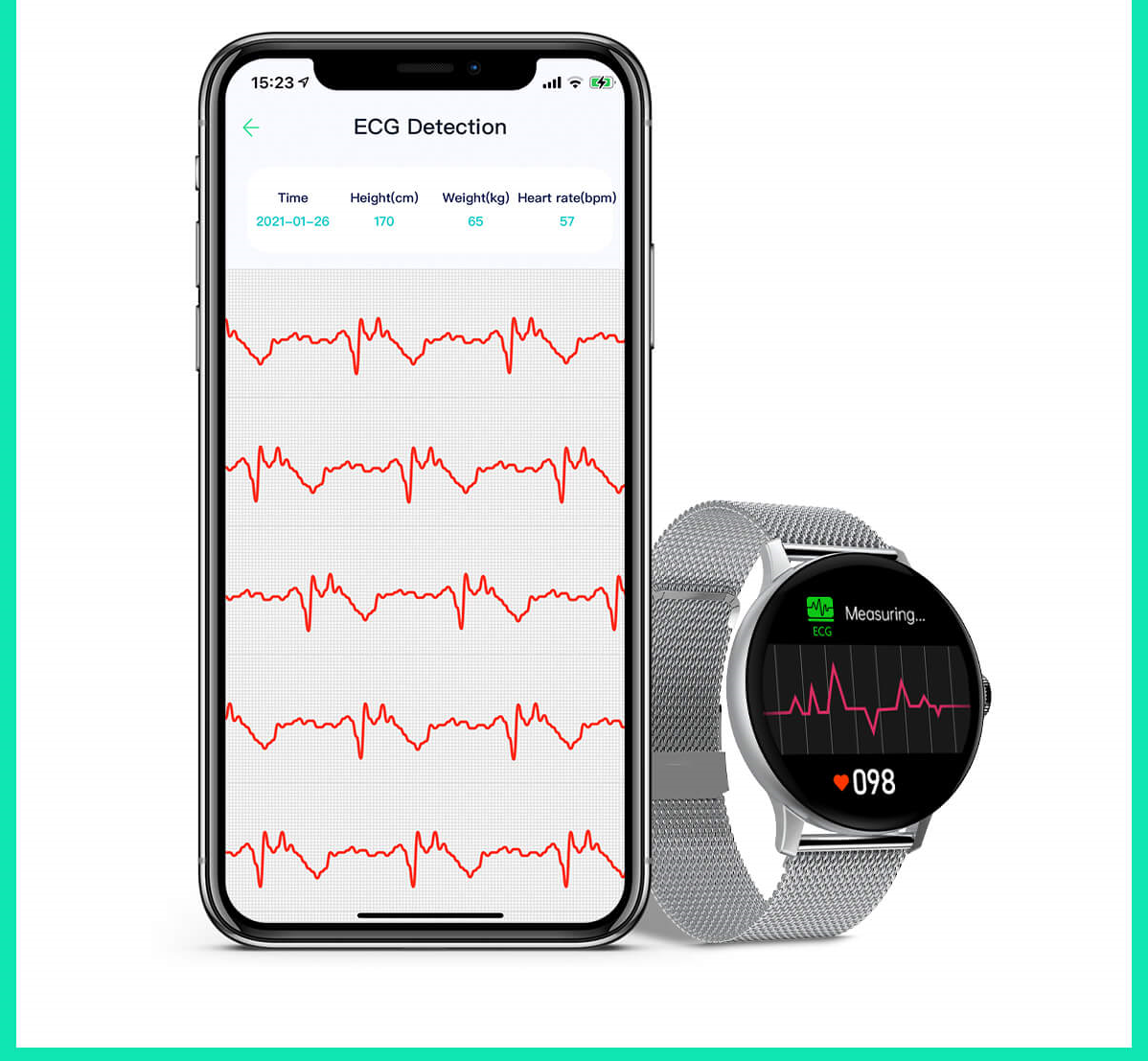 Ceas SmartWatch idealSTORE, eXtremePRO Collection, Ecran 1,3 inch 3D High-Definition Full Touch, Android/IOS, Monitorizare ritm cardiac, Somn, Perioada Menstruala, Calorii arse, IP68, Notificari Apeluri, Mesaje, WhatsAPP, Culoare Silver Metalic