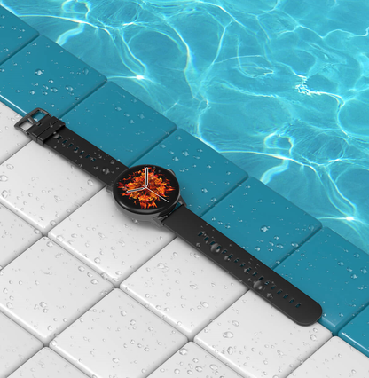 Ceas SmartWatch idealSTORE, eXtremePRO Collection, Ecran 1,3 inch 3D High-Definition Full Touch, Android/IOS, Monitorizare ritm cardiac, Somn, Perioada Menstruala, Calorii arse, IP68, Notificari Apeluri, Mesaje, WhatsAPP, Culoare Negru