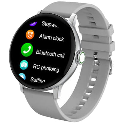 Ceas SmartWatch IdealStore, eXtremePRO Collection, Ecran 1,3 inch 3D High-Definition Full Touch, Android/IOS, Monitorizare Somn, Perioada Menstruala, Calorii arse, Rezistent la apa IP68, Notificari Apeluri, Mesaje, WhatsAPP, Silver