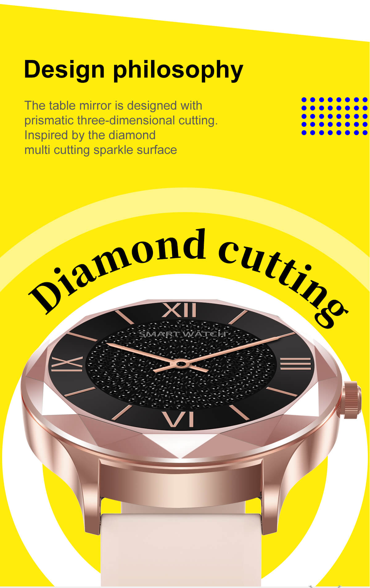 Ceas SmartWatch Diamond DT86 idealStore, Design Premium, Display 1.09 inch, Ecran LCD, Impermeabil IP67, Compatibil Android/iOS, Bluetooth, 5 Funcii de Monitorizare a Sanatatii, Momento Apeluri/Mesaje, Pedometru, Cronometru, Bratara Metalica