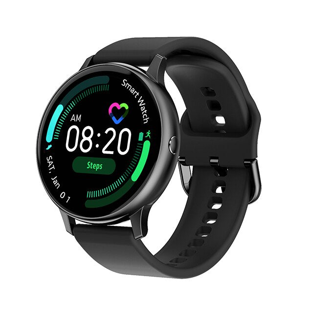 Ceas SmartWatch DT88 Pro Appearance idealStore, Negru, Curea Silicon, Impermeabil, Display 1.3 HD Touchscreen, Monitorizare ECG, Pedometru, Altimetru, Sedentary Reminder, 8 Moduri Sportive, Notificari Whatsapp/Facebook/Instagram