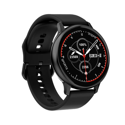 Ceas SmartWatch DT88 Pro Appearance idealStore, Negru, Curea Silicon, Impermeabil, Display 1.3 HD Touchscreen, Monitorizare ECG, Pedometru, Altimetru, Sedentary Reminder, 8 Moduri Sportive, Notificari Whatsapp/Facebook/Instagram