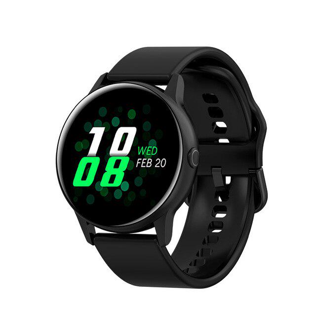 Ceas SmartWatch DT88 Pro Appearance idealStore, Negru, Curea Silicon, Impermeabil, Display 1.3 HD Touchscreen, Monitorizare ECG, Pedometru, Altimetru, Sedentary Reminder, 8 Moduri Sportive, Notificari Whatsapp/Facebook/Instagram