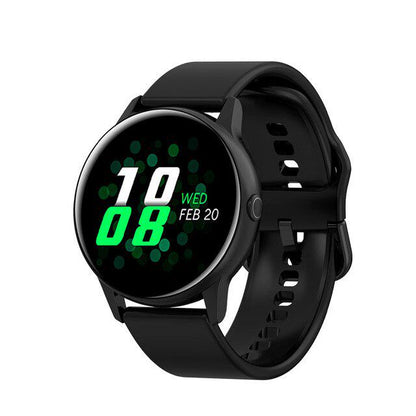 Ceas SmartWatch DT88 Pro Appearance idealStore, Negru, Curea Silicon, Impermeabil, Display 1.3 HD Touchscreen, Monitorizare ECG, Pedometru, Altimetru, Sedentary Reminder, 8 Moduri Sportive, Notificari Whatsapp/Facebook/Instagram