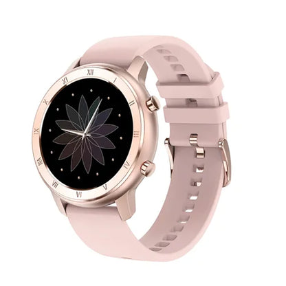 Ceas Smartwatch Best Collection DT89 idealStore, Ecran 1.2 inch Full HD, BlueTooth, Bratara Fitness, Rezistent la Apa IP68, Notificari, Stand By 7 Zile, Ritm Cardiac, ECG, Nivel Oxigen Sange, Metalic Gold