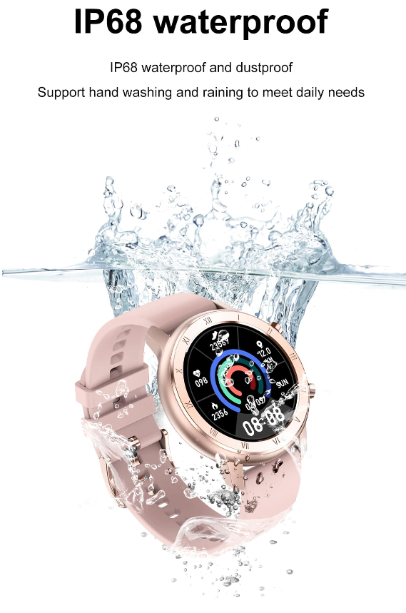 Ceas Smartwatch Best Collection DT89 idealStore, Ecran 1.2 inch Full HD, BlueTooth, Bratara Fitness, Rezistent la Apa IP68, Notificari, Stand By 7 Zile, Ritm Cardiac, ECG, Nivel Oxigen Sange, Metalic Gold