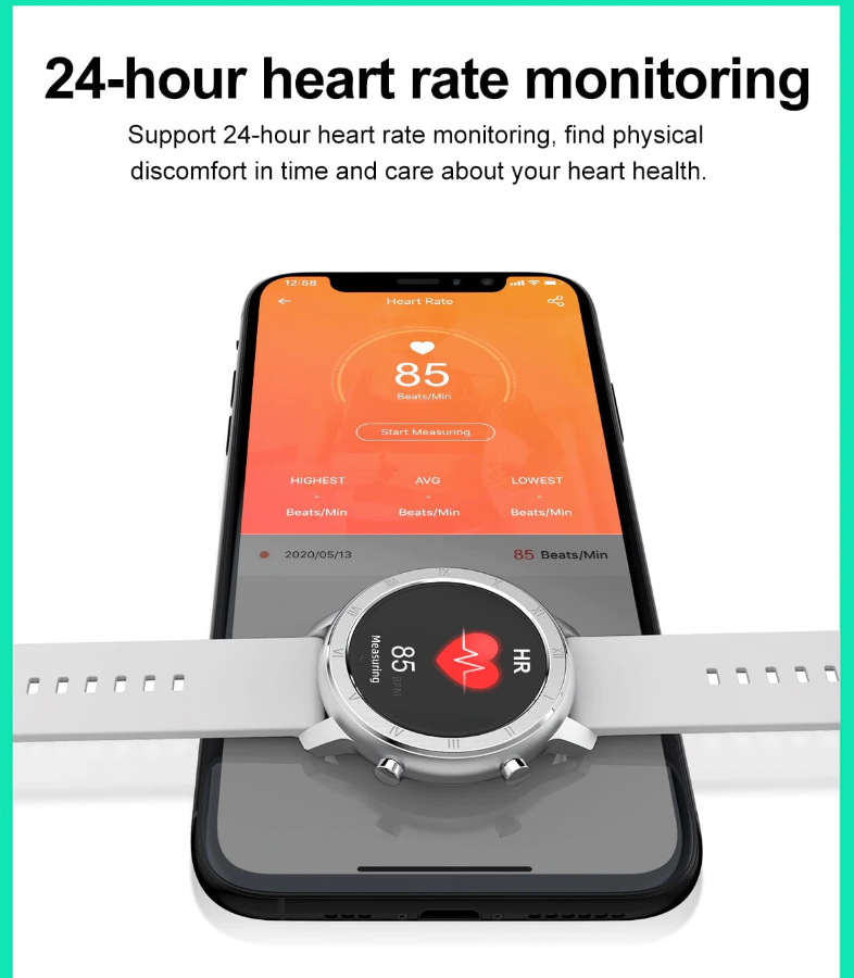 Ceas Smartwatch Best Collection DT89 idealStore, Ecran 1.2 inch Full HD, BlueTooth, Bratara Fitness, Rezistent la Apa IP68, Notificari, Stand By 7 Zile, Ritm Cardiac, ECG, Nivel Oxigen Sange, Silicon