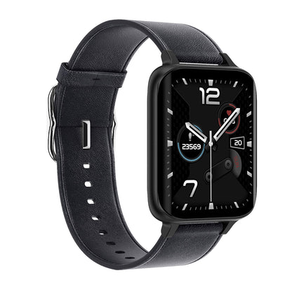 Ceas SmartWatch Twinkler idealStore, Ecran LTPS 1.78', Functie Apel, Senzor Ritm Cardiac, Pulsoximetru, Monitor Somn, Multi-Sport, Rezistent la Apa, Compatibil Android si iOS, Piele Negru