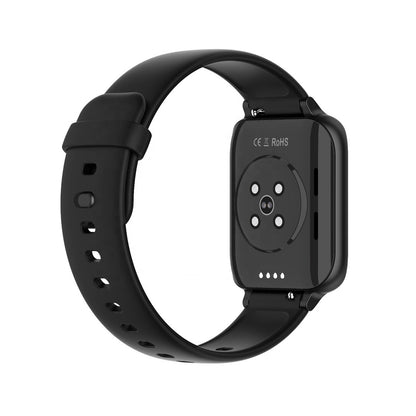 Ceas SmartWatch Twinkler idealStore, Ecran LTPS 1.78', Functie Apel, Senzor Ritm Cardiac, Pulsoximetru, Monitor Somn, Multi-Sport, Rezistent la Apa, Compatibil Android si iOS, Silicon Negru