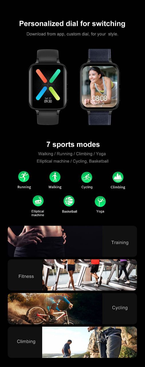 Ceas SmartWatch Twinkler idealStore, Ecran LTPS 1.78', Functie Apel, Senzor Ritm Cardiac, Pulsoximetru, Monitor Somn, Multi-Sport, Rezistent la Apa, Compatibil Android si iOS, Albastru Piele