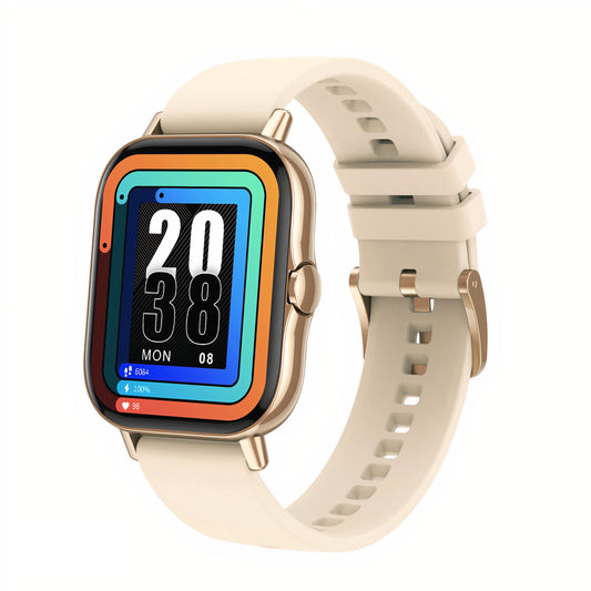 Ceas SmartWatch idealSTORE Men Sport Collection, Touch 1.78 inch, Ecran Fitness HD inteligent, Android/IOS, Bluetooth V4.O, IP 67, Inregistrare ritm cardiac, Somn, Pasi, EKG, Alarma, Barometru, Muzica, Meteo, Apeluri, Multi Sport, Gold