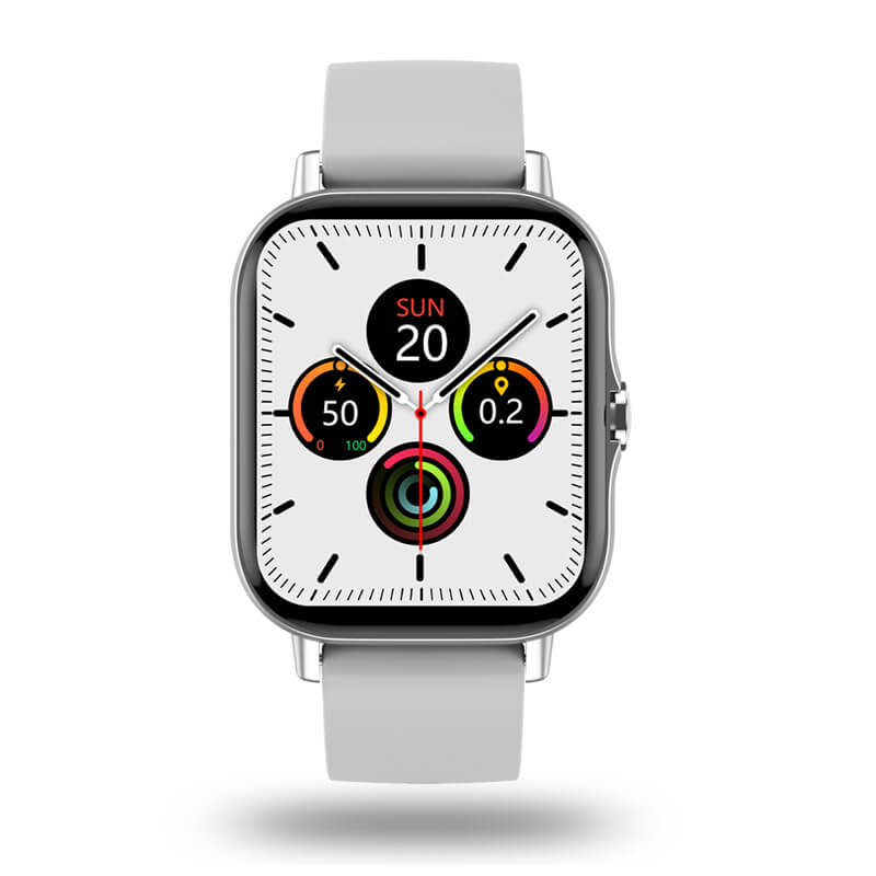 Ceas SmartWatch idealSTORE Men Sport Collection, 1.78 inch, Ecran HD, Android/IOS, Bluetooth V4.O, IP 67, Inregistrare ritm cardiac, Somn, Pasi, EKG, Alarma, Barometru, Tensiune arteriala, Muzica, Meteo, Apeluri, Multi Sport, Silver