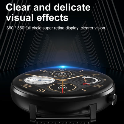 Smartwatch TimeOn Black IdealStore Full HD, Ecran de 1.3 Inch, Monitorizare tensiune arteriala si frecventa cardiaca, Rezistent la apa IP67, Notificari apeluri Bluetooth, Whatsapp, Facebook, Mod multi-sport, Sistem de operare Android sau IOS
