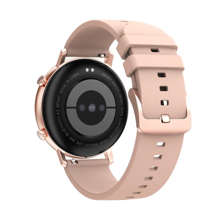 Smartwatch TimeOn Gold IdealStore Full HD, Ecran de 1.3 Inch, Monitorizare tensiune arteriala si frecventa cardiaca, Rezistent la apa IP67, Notificari apeluri Bluetooth, Whatsapp, Facebook, Mod multi-sport, Sistem de operare Android sau IOS