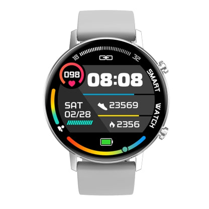 Smartwatch TimeOn Silver IdealStore Full HD, Ecran de 1.3 Inch, Monitorizare tensiune arteriala si frecventa cardiaca, Rezistent la apa IP67, Notificari apeluri Bluetooth, Whatsapp, Facebook, Mod multi-sport, Sistem de operare Android sau IOS