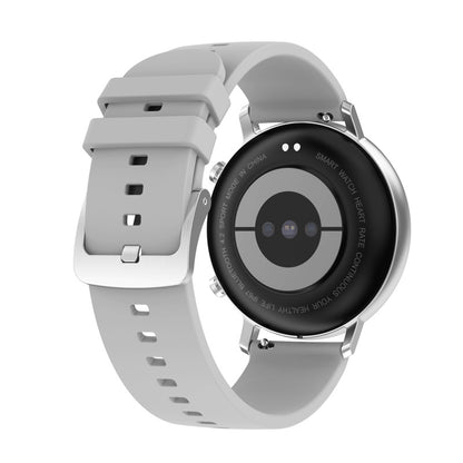 Smartwatch TimeOn Silver IdealStore Full HD, Ecran de 1.3 Inch, Monitorizare tensiune arteriala si frecventa cardiaca, Rezistent la apa IP67, Notificari apeluri Bluetooth, Whatsapp, Facebook, Mod multi-sport, Sistem de operare Android sau IOS